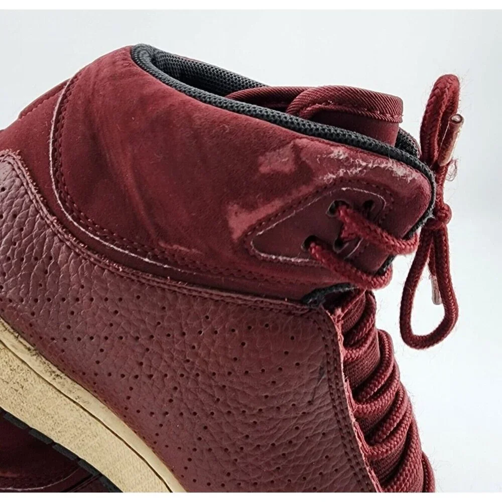 Nike Jordan 1 Flight 5 BG Youth Size 6.5Y Dark Red‎ 881440-624